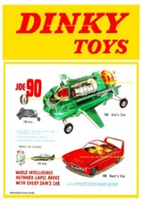 DINKY TOYS JOE 90 / SAMS CAR  A5 NEW POSTER ONLY.FLYER,ADVERT.