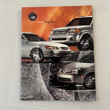 2001 Toyota Sales Brochure