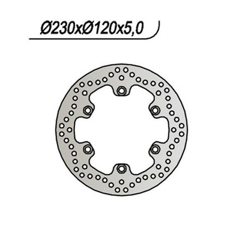 Rear brake disc 091 - disc,
