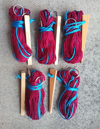 Red rabbit purse nets with - 5,