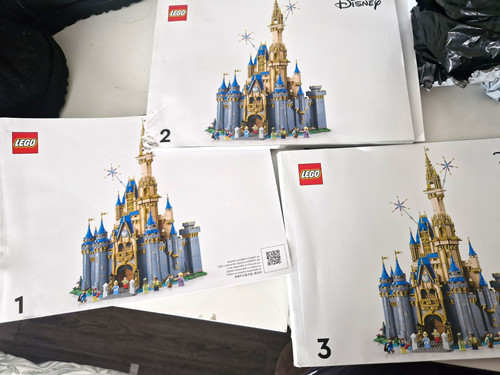 Lego disney castle - castle, instruction