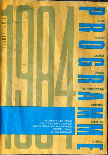 Glastonbury festival 1984 - glastonbury,