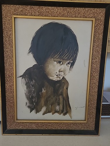 Original painting board - painting, on