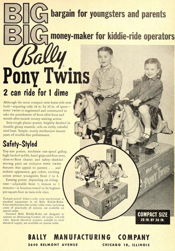 Pony twins dual - twins, kiddie