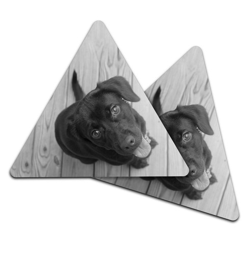 Triangle coaster bw - bw,