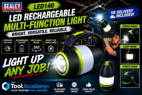 Rechargeable 1 spotlight - rechargeable, 3-in-1