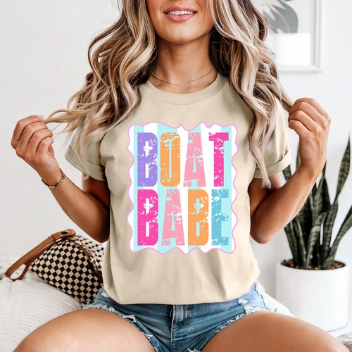 Boat babe womens shirt - babe,
