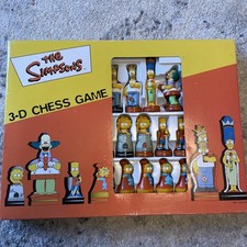 The Simpsons 3D Chess Set