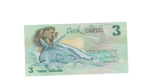 Cook islands 1987 dollars - cook,