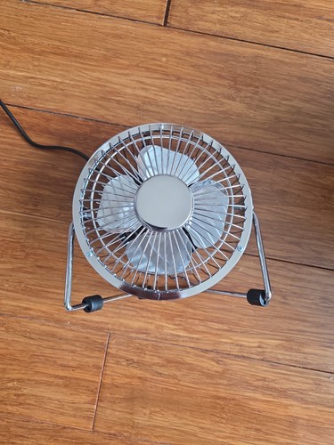 Inches chrome usb desk fan - 4,