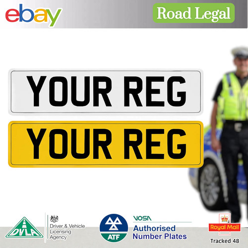 Custom number plates standard - plates,