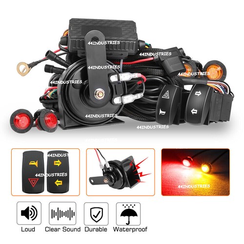 Utv turn signal lights horn - turn,