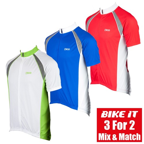 Mens cycling jersey - jersey, blue
