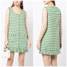 LEO LIN Blair Tweed Mini Dress