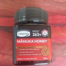 Comvita Manuka Honey UMF 10+, (MGO263+) 250g - best before 08/08/25
