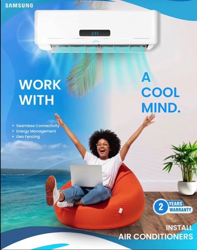 Samsung 5kw air - 2.5kw,