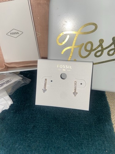 Brand new fossil drop earrings - brand,