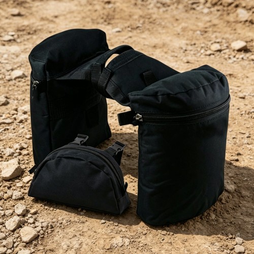 Horse saddle bag set - saddle, double