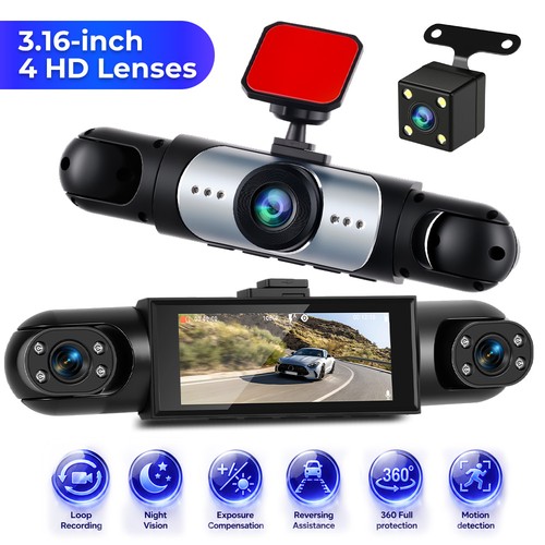 Rear view cameras 4lens car - rear,