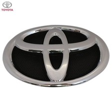 Genuine Toyota Front Radiator Grille Badge Silver Verso 2009-2012 753110F030