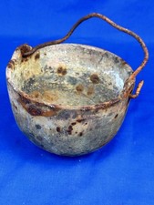 Antique Iron Pot, Smelting