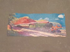 Vintage GWR Chad Valley Wooden Train Jigsaw Puzzle The Cornish Riviera Express