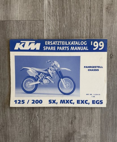 Genuine ktm 1999 spare - genuine, parts