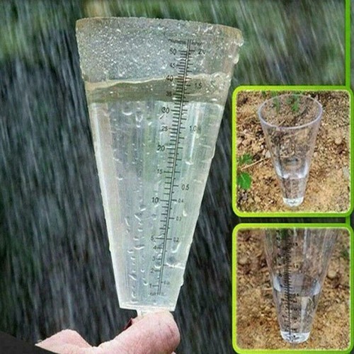 Cone rain gauge measurement - cone,
