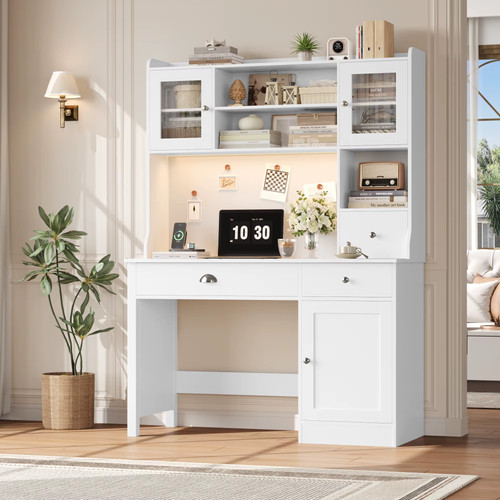 Computer desk 120cm - 120cm, drawer
