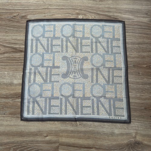 Celine silk scarf vintage - celine,