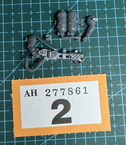 Cadian shock troop flamer gun - cadian,