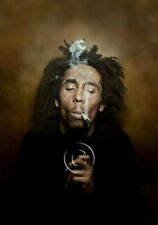 Bob Marley Jamaica Reggae Rastafari Music Print Poster Wall Art Picture A4 +