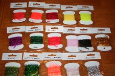 Fly Tying Cactus Chenille medium Lures Trout Pike Bass H6