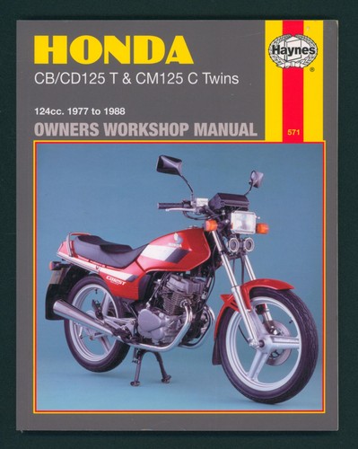 Honda 125 haynes manual cb125t - manual,