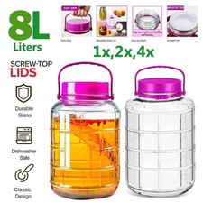 5L 8L 10L Glass Storage Jar