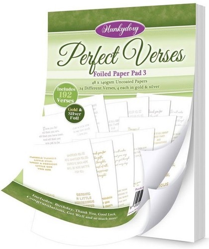 Hunkydory perfect verses - perfect, ~