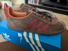 Adidas trimm star - size, brown