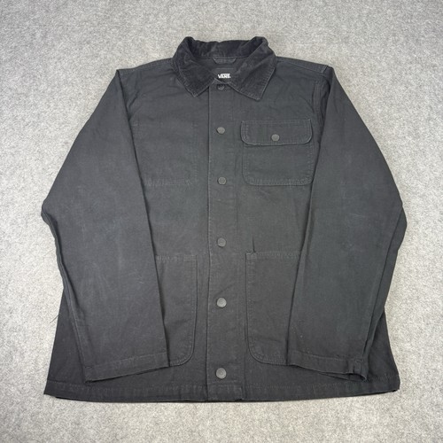 Vans jacket mens medium black - mens,