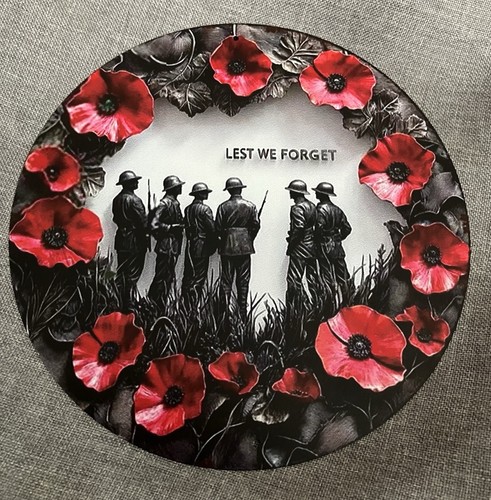 Lest forget metal wall - we,