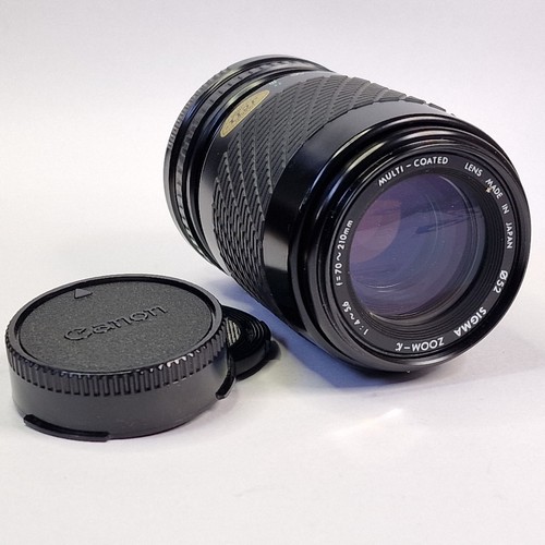Sigma 210mm 6 zoom k - f/4-5.6,