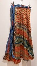 Silk Sari Reversible Wrap