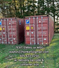SHIPPING CONTAINERS 🚨READ