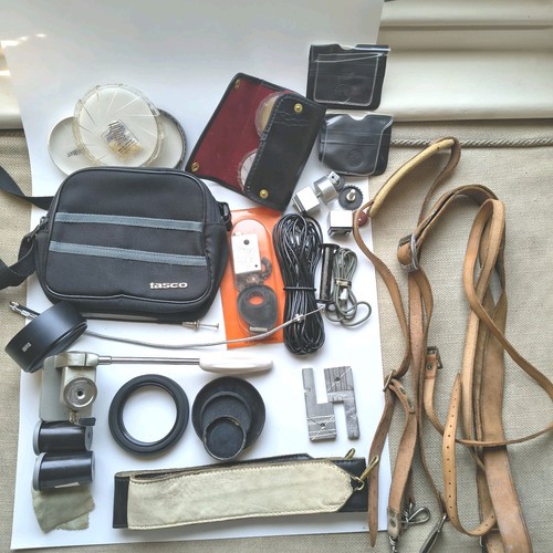 Vintage camera accessories - vintage,