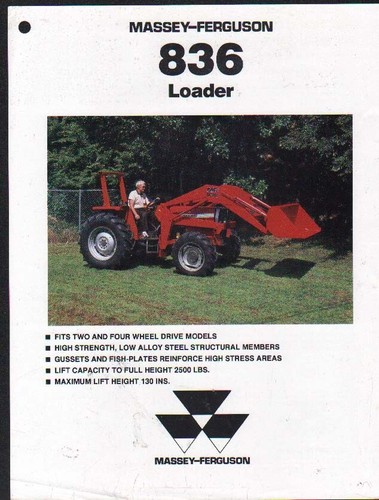 Massey ferguson 836 - "836", tractor