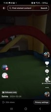 Child bouncy castle - child's, with