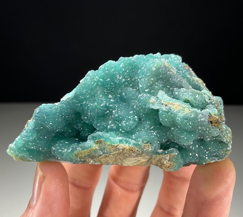 Rare blue smithsonite - rare, crystals