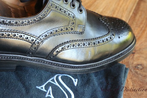 Alfred sargent black leather - sargent,