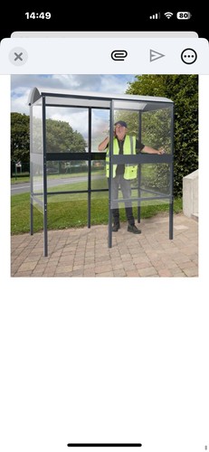 Person smoking shelter - person,