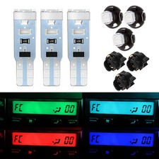 For Land Rover Discovery 2 1998-2004 Aircon Heater Panel LED Bulbs Dash Clock