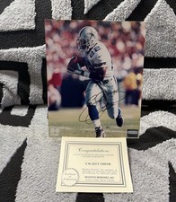 Authentic Emmitt Smith Signed